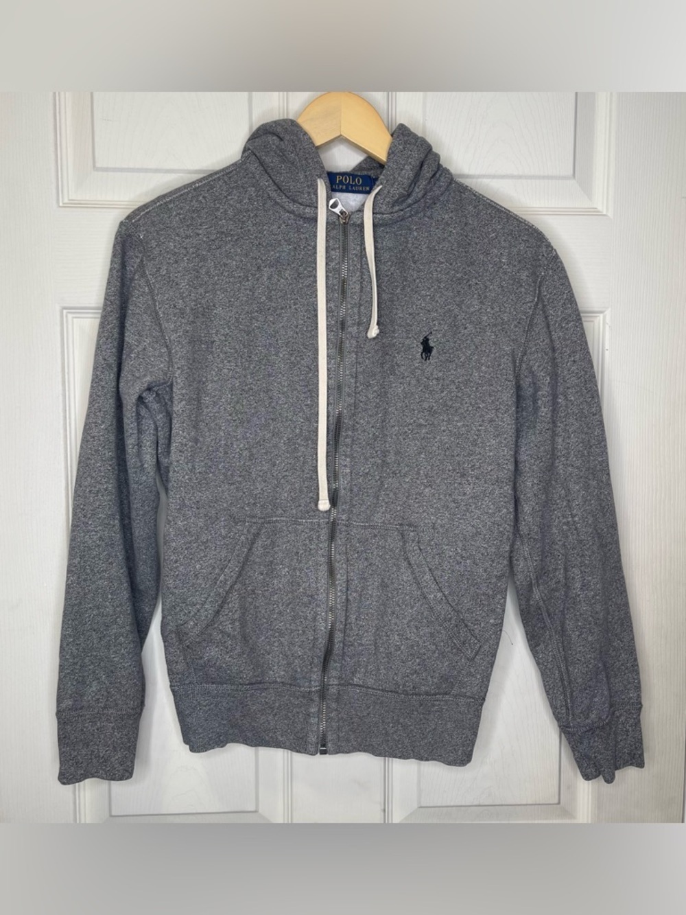 Polo Ralph Lauren Womens Full Zip Hooded Sweater Sz Small